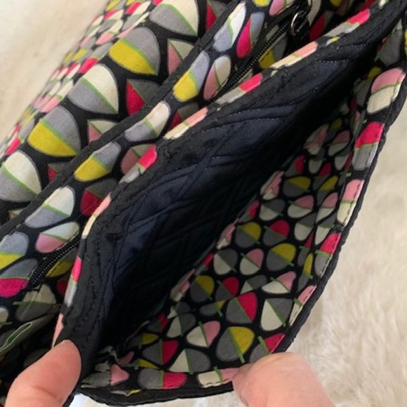 Black Vera Bradley Microfiber Bag - Picture 9 of 14